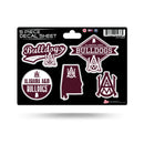 Alabama A&M 5 Piece Decal Sheet