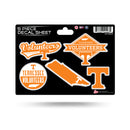 Tennessee University 5-Pc Sticker Sheet