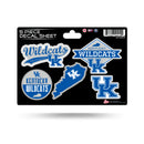Kentucky University 5-Pc Sticker Sheet