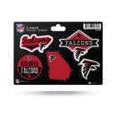 Falcons 5-Pc Sticker Sheet