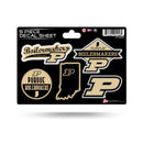 Purdue 5 Piece Decal Sheet