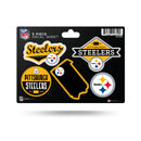 Steelers 5-Pc Sticker Sheet