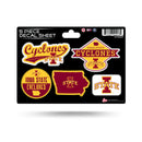 Iowa State University 5-Pc Sticker Sheet
