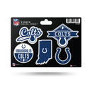 Colts 5-Pc Sticker Sheet