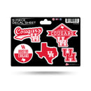 Houston 5 Piece Decal Sheet