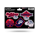 Gonzaga Bulldogs 5 Piece Decal Sheet