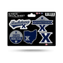 Xavier University 5 Piece Decal Sheet