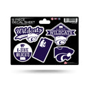 Kansas State University 5-Pc Sticker Sheet