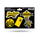 Wichita State Weeded 5-Pc Sticker Sheet