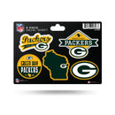 Packers 5-Pc Sticker Sheet