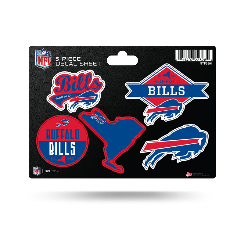 Bills 5-Pc Sticker Sheet