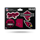 Cardinals - Az 5-Pc Sticker Sheet
