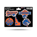 Boise State 5 Piece Decal Sheet