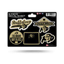 Colorado University 5-Pc Sticker Sheet
