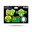 Oregon University 5-Pc Sticker Sheet