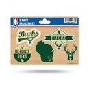 Bucks 5-Pc Sticker Sheet