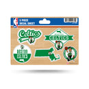 Celtics 5-Pc Sticker Sheet