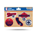 Los Angeles Clippers 5-Pack Decal Sheet
