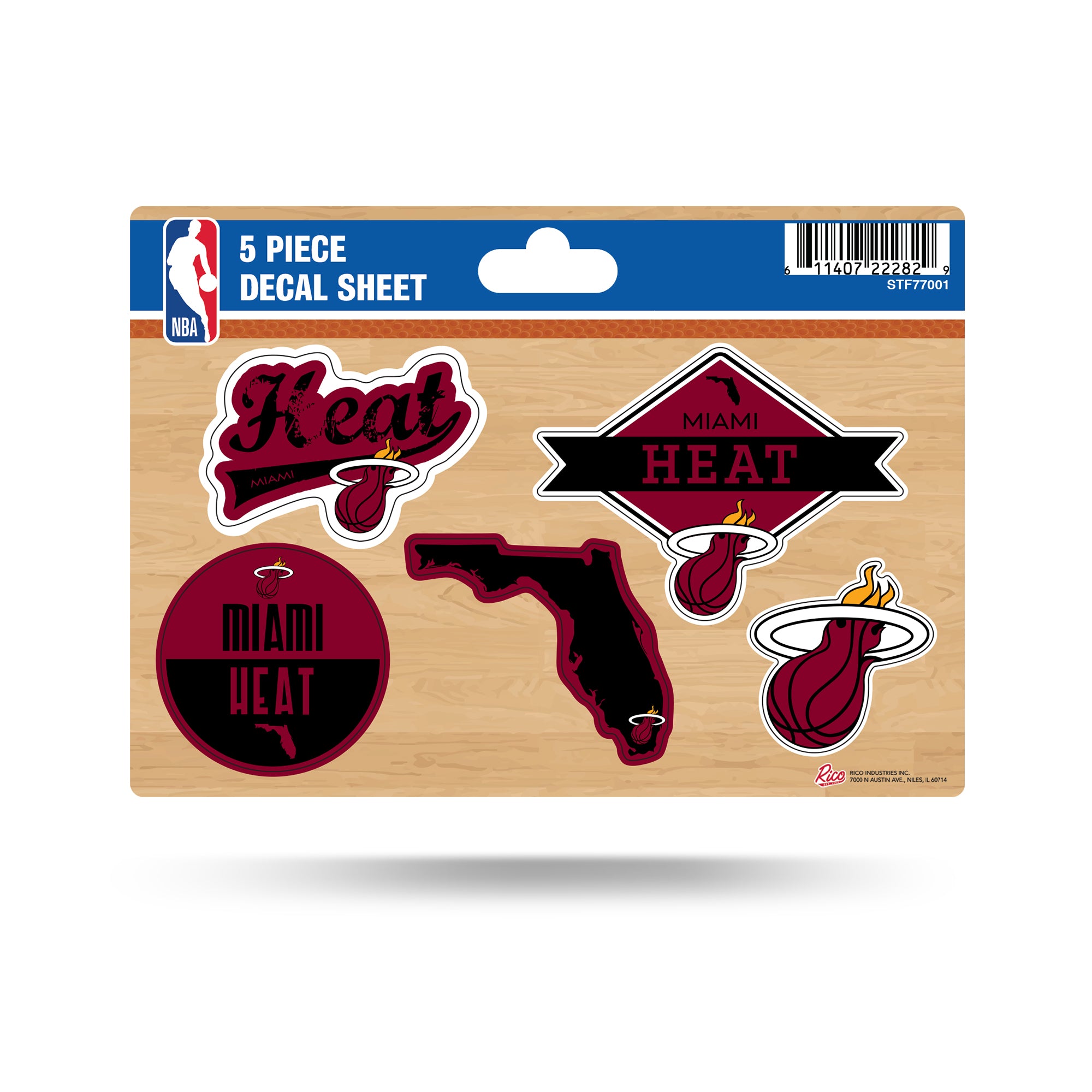 Heat 5-Pc Sticker Sheet