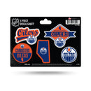 Oilers 5-PC Sticker Sheet