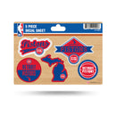 Pistons 5-Pc Sticker Sheet