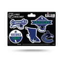 Canucks  5-Pc Sticker Sheet