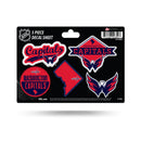 Capitals  5-Pc Sticker Sheet