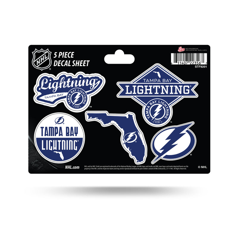 Lightning  5-Pc Sticker Sheet
