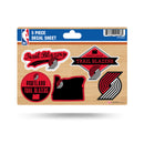 Trail Blazers 5-Pc Sticker Sheet