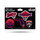 Panthers - Fl  5-Pc Sticker Sheet