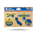 Warriors 5-Pc Sticker Sheet
