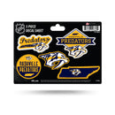 Predators  5-Pc Sticker Sheet
