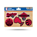 Raptors 5-Pc Sticker Sheet