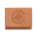 Los Angeles Clippers Genuine Leather Pecan Tri-Fold Wallet