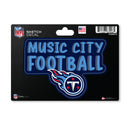 Tennessee Titans 4 X 6" Sketch Decal