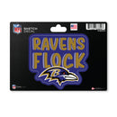 Baltimore Ravens 4 X 6" Sketch Decal