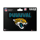 Jacksonville Jaguars 4 X 6" Sketch Decal