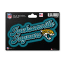 Jacksonville Jaguars 4 X 6" Vintage Decal