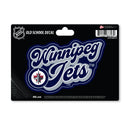 Winnipeg Jets 4 X 6" Vintage Decal