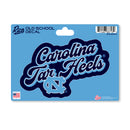 North Carolina Tar Heels 4 X 6" Vintage Decal