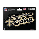 New Orleans Saints 4 X 6" Vintage Decal