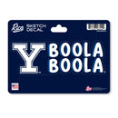 Yale Bulldogs 4 X 6" Sketch Decal