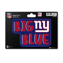 New York Giants 4 X 6" Sketch Decal