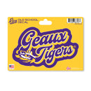 LSU Tigers 4 X 6" Vintage Decal