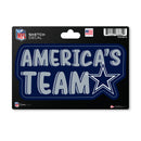 Dallas Cowboys 4 X 6" Sketch Decal