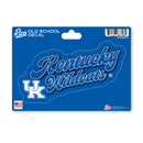 Kentucky Wildcats 4 X 6" Vintage Decal
