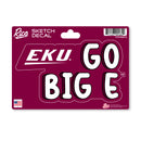 Eastern Kentucky Colonels Sketch Decal