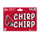 Ball State 4 X 6 Inch Sketch Decal