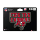 Tampa Bay Buccaneers 4 X 6" Sketch Decal