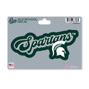 Michigan State Spartans 4 X 6" Vintage Decal